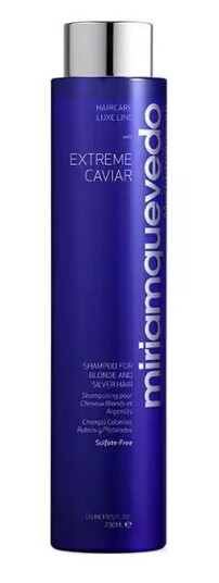 Miriam Quevedo Extreme Caviar Blonde & Silver Hair Shampoo 250ml Miriam Quevedo Extreme Caviar Blonde & Silver Hair Shampoo 250ml