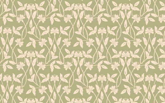 Willam Morris     Green av Illux