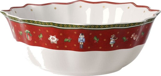 Villeroy & Boch Toy's Delight skål 2,1 liter Hvit-rød