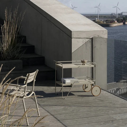 Houe Click Serving cart Mono Beige