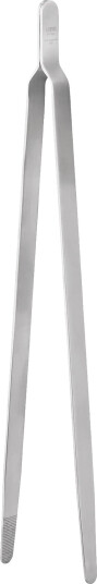 Alessi Kitchen Tongs In 18/10 Stainless Steel Matt White ONE SIZE Alessi Kitchen Tongs In 18/10 Stainless Steel Matt White ONE SIZE