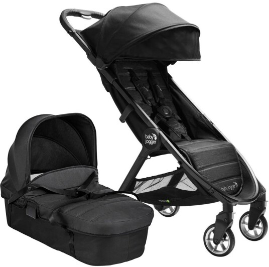 Baby Jogger City Tour 2 Trille inkl. Liggedel Pitch Black/Jet
