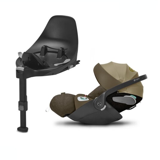 Bilstol Cybex Cloud Z2 i-Size Plus Khaki Green Ink. Base Z2