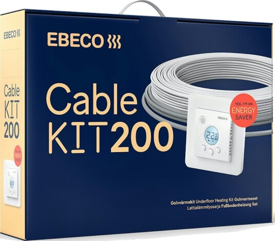 Ebeco Gulvvarme Cable Kit 200 E8960850E