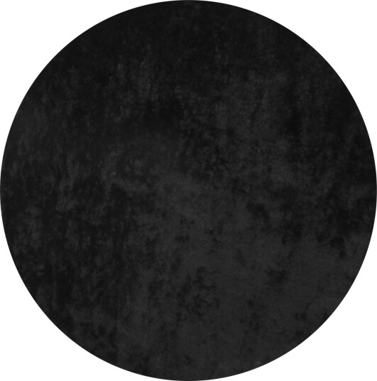 Runde tepper Cosy sort Størrelse: Ø 200 cm Runde tepper Cosy sort Størrelse: Ø 200 cm