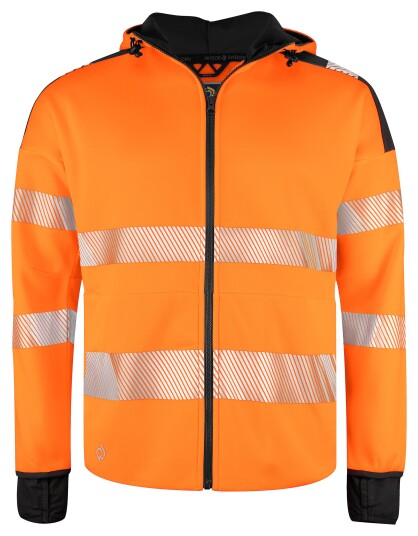 ProJob 6110 Hettejakke En Iso 20471 Kl 3/2 Orange/Black XL ProJob 6110 Hettejakke En Iso 20471 Kl 3/2 Orange/Black XL