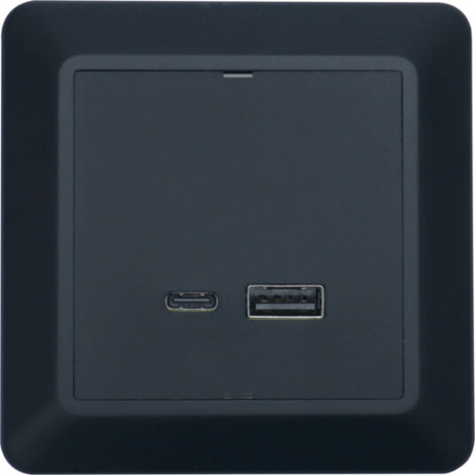 Namron Gan Usb A C Hurtiglader 65W Sort Namron Gan Usb A C Hurtiglader 65W Sort