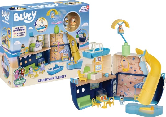 Bluey Lekesett Cruiseskip