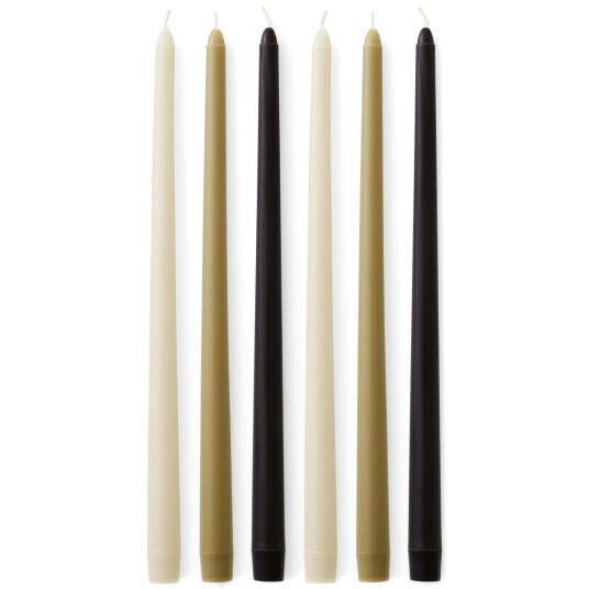 Audo Copenhagen Spire Stearinlys 6 pk Neutral Audo Copenhagen Spire Stearinlys 6 pk Neutral