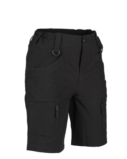 Mil Tec Elastic Assault Shorts Svart