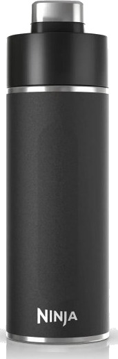 Ninja Thirsti Vattenflaska 700 ml Svart