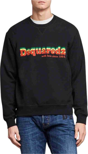 Dsquared2 Herre Gensere & Hettegensere Svart M, Dsquared2 Herre Gensere & Hettegensere Svart M,
