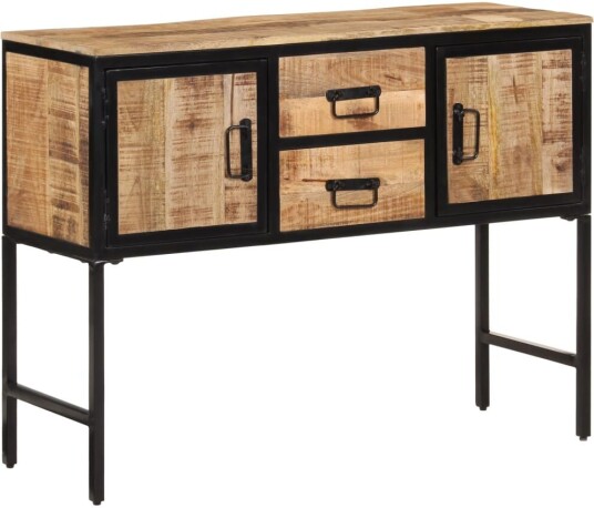 Sideskap 100x35x75 cm grovt heltre mangotre