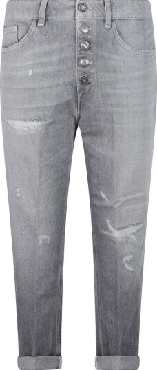 Dondup Dame Jeans Grå W27,
