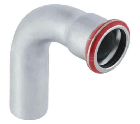 Geberit Mapress Galvanisert Bend med 1 Muffe Pressfitting 18mm / 90°