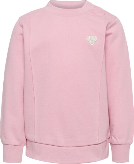 Hummel Pink Nectar Mini Reg Pintuck Collegegenser 104 Hummel Pink Nectar Mini Reg Pintuck Collegegenser 104