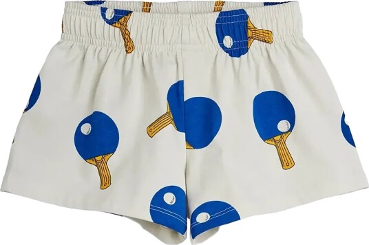 Mini Rodini Table Tennis Aop Shorts   Multi/patterned   104/110