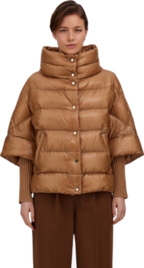 Herno Woven jacket IT 44 brun dame