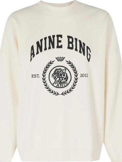 Anine Bing Dame Gensere & Hettegensere Hvit M,