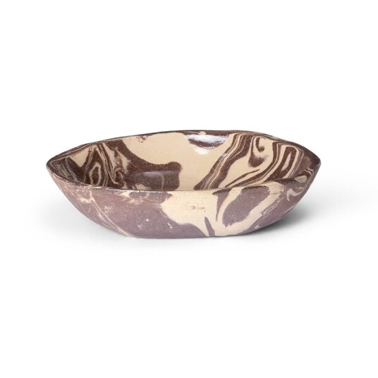 Ferm Living Ryu skål 17,5 cm Sand brun Ferm Living Ryu skål 17,5 cm Sand brun