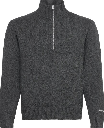 Jack & Jones Jornorrebro Knit Half Zip Sn Grey XXL Jack & Jones Jornorrebro Knit Half Zip Sn Grey XXL