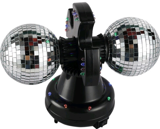 Music Twin Mirror Ball lamp LED 501114 Music Twin Mirror Ball lamp LED 501114