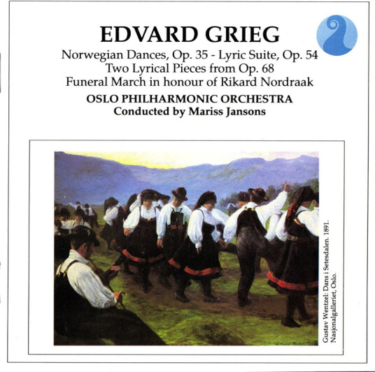 Oslo Philharmonic Orchestra, Mariss Jansons, E.J.DAMM & ARNE AKSELBERG Grie Orchestral Works CD