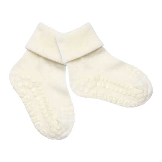 GObabyGO non slip socks merino wool – snowflake 3 4år GObabyGO non slip socks merino wool – snowflake 3 4år