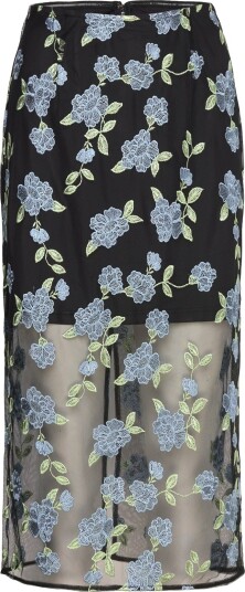 ROTATE Mesh Pencil Skirt Black 38 ROTATE Mesh Pencil Skirt Black 38