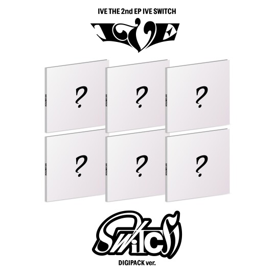 Ive  Ive Switch  Digipack Random Cover Version  incl. 16pg Photobook + Mini Folded Poster  CD