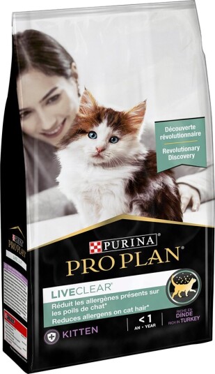 Purina Pro Plan Liveclear Kitten Kalkun 1.4 kg