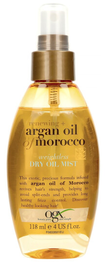 OGX Argan Reviving Dry Oil 118 ml Hårolje