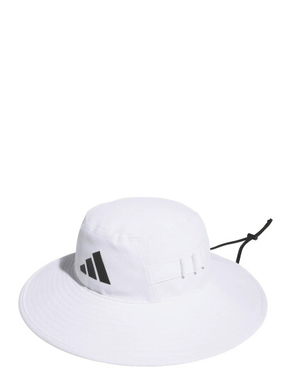 adidas Golf Wide Brim Hat White S/M