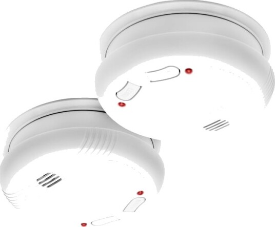 Luxorparts Trådløs Røykvarsler 2 Pk