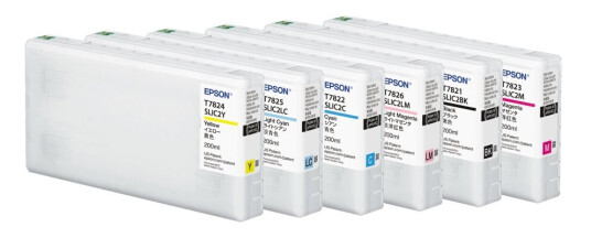 Epson T7826 200 Ml Lys Magenta Original Blekkpatron For Surelab Sl D700
