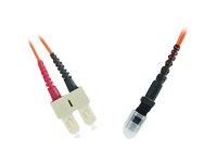MicroConnect Nettverkskabel - MT-RJ/PC-multimodus (hann) til SC/PC-multimodus (hann) - 1 m - fiberoptisk - 62,5 / 125 mikroner - OM1 MicroConnect Nettverkskabel - MT-RJ/PC-multimodus (hann) til SC/PC-multimodus (hann) - 1 m - fiberoptisk - 62,5 / 125 mikroner - OM1