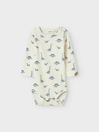 Lil- Atelier Geo Atu Long Sleeve Slim Body Beige 80