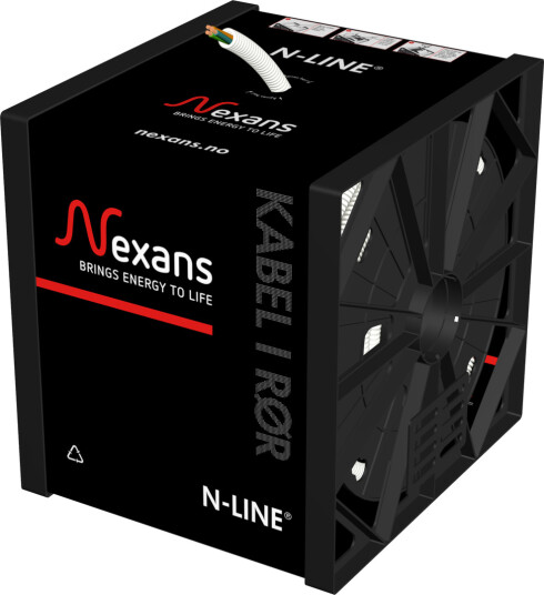 Nexans N-LINE FX90 2x1,5mm² Downlightkabel I Rør 100M Nexans N-LINE FX90 2x1,5mm² Downlightkabel I Rør 100M