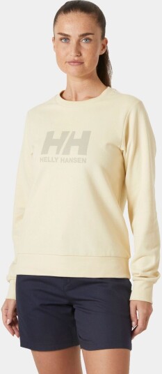 Helly Hansen HH® Logo Crew Genser 2.0 Dame Hvit M Helly Hansen HH® Logo Crew Genser 2.0 Dame Hvit M