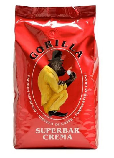 Other Brand Gorilla Espresso Superbar Crema Kaffebønner 1kg