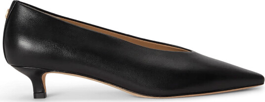 Lauren Ralph Lauren Francesca Nappa Leather Pump Black 36