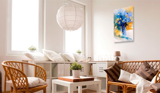 Tavle Flowery Artistry 80X120 Artgeist sp. z o. o.