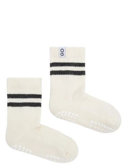 GoBabyGo Gobabygo Sports Socks - Cream - 20/22