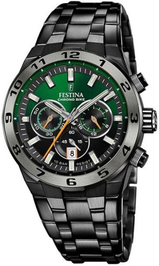 Festina Herreklokke F20673 2 Chrono Bike Flerfarget/Stål Ø44.5 mm