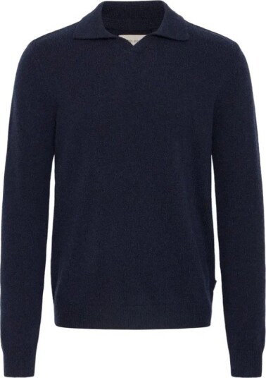 Blend Herre Strikkevarer Blå M,