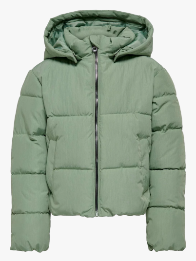 Kids Only Dolly Short Puffer Jacket Grønn 122