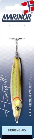 Fiskesluk Herring jigg - Gull/Sort