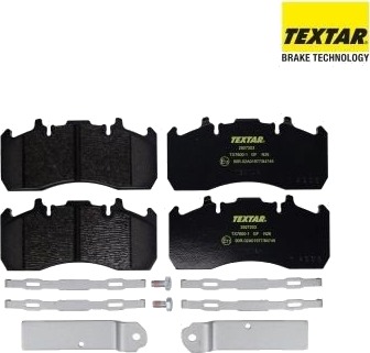 TEXTAR 2927203 Bremseklosser TEXTAR 2927203 Bremseklosser