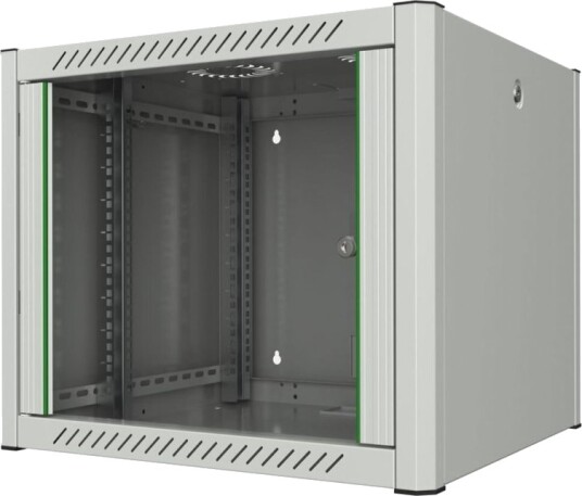 Lanview By Logon Rack Skap 60 X 56 Pro Veggmonterbar Hvit Ral7035 9U 19" Lanview By Logon Rack Skap 60 X 56 Pro Veggmonterbar Hvit Ral7035 9U 19"