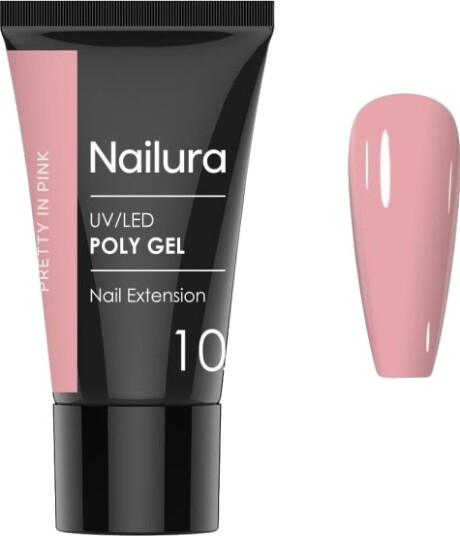 Nailura Poly Gel 10 – Pretty in Pink – Rosa – 30 ml